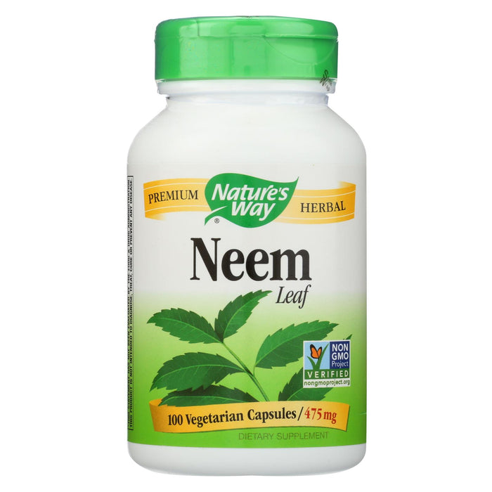 Nature's Way Neem - 475 Mg - 100 Capsules