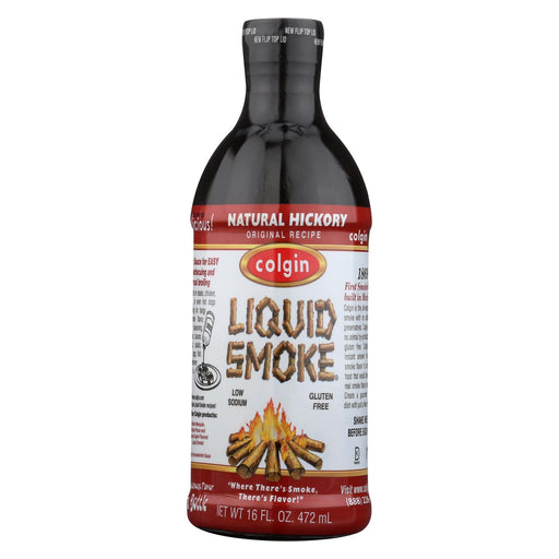 Colgin Liquid Smoke - Hickory - Case Of 6 - 16 Fl Oz