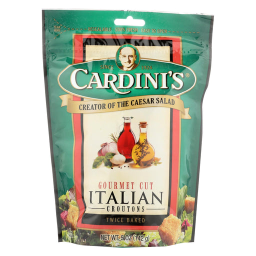 Cardini's Croutons - Italian - Case Of 12 - 5 Oz