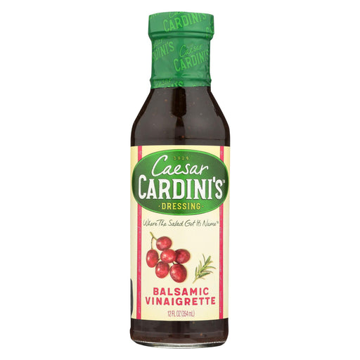 Cardini's Dressing - Balsamic Vinaigrette - Case Of 6 - 12 Fl Oz