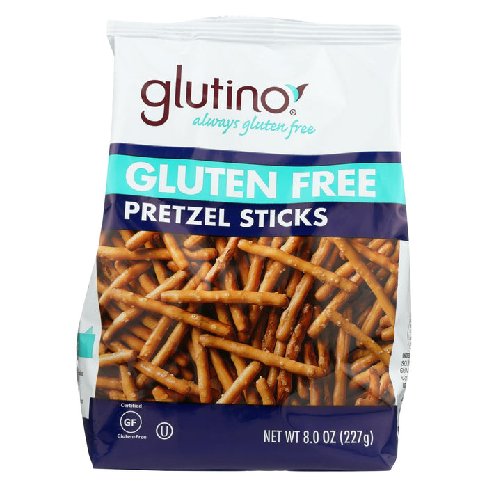 Glutino Pretzels Sticks - Case Of 12 - 8 Oz.