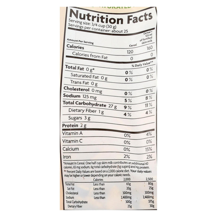 Nature's Path Organic Corn Flakes Cereal - Fruit Juice Sweetened - Case Of 6 - 26.4 Oz.