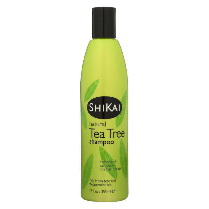 Shikai Natural Tea Tree Shampoo - 12 Fl Oz