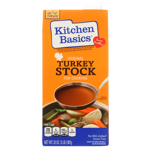 Kitchen Basics Turkey Stock - Case Of 12 - 32 Fl Oz.