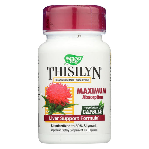 Nature's Way Thisilyn Standardized Milk Thistle Extract - 60 Capsules