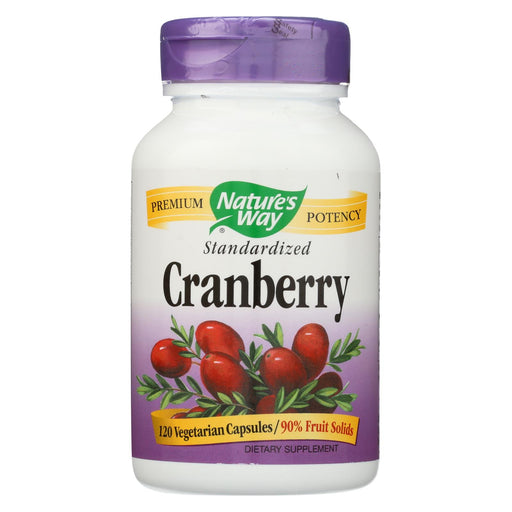 Nature's Way Cranberry Standardized - 120 Vcaps