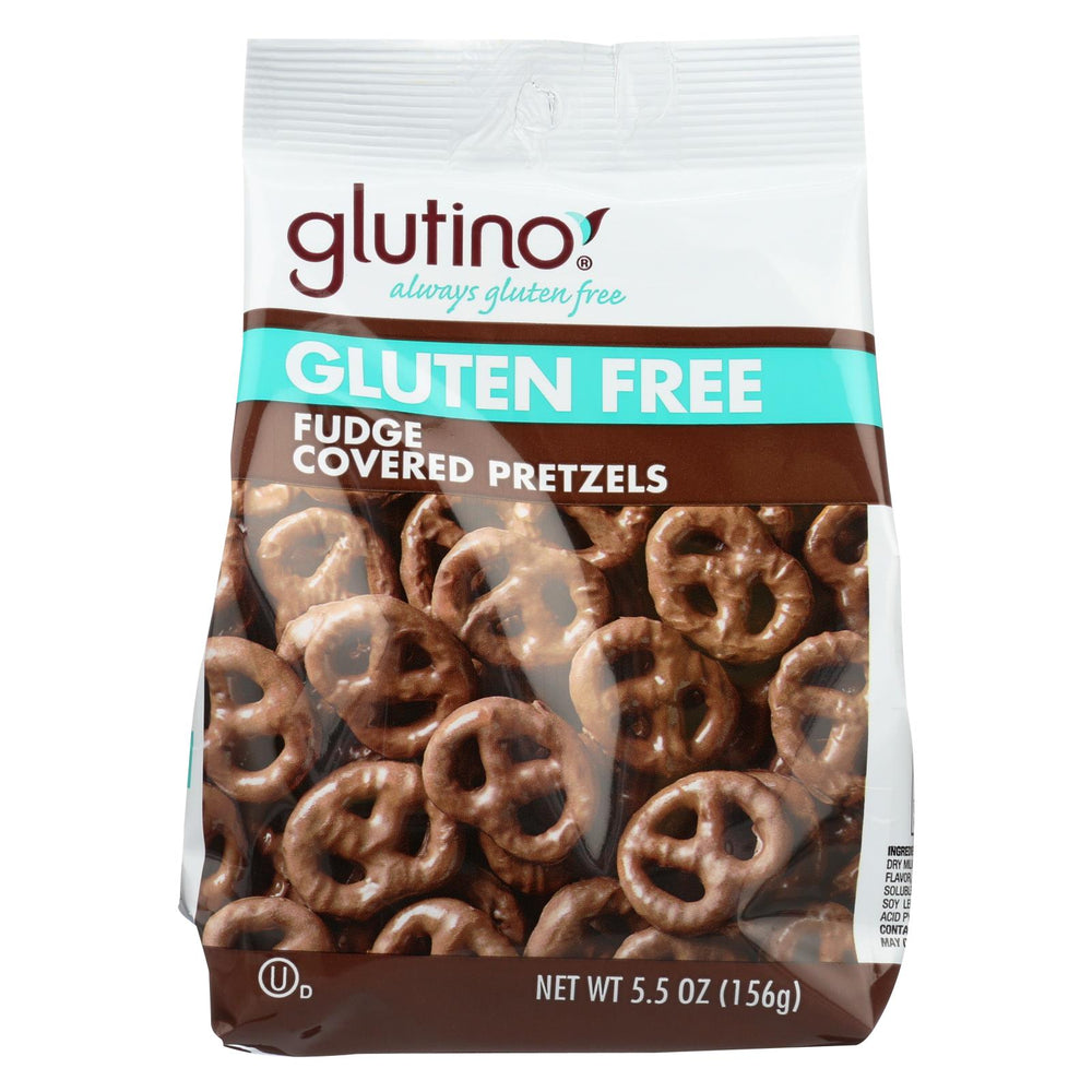 Glutino Pretzels - Chocolate Covered - Case Of 12 - 5.5 Oz.