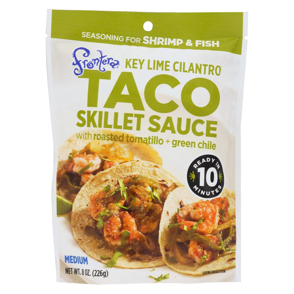 Frontera Foods Key Lime Cilantro Taco Skillet Sauce - Skillet Sauce - Case Of 6 - 8 Oz.