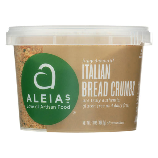 Aleia's Gluten Free Bread Crumbs - Italian - Case Of 12 - 13 Oz.
