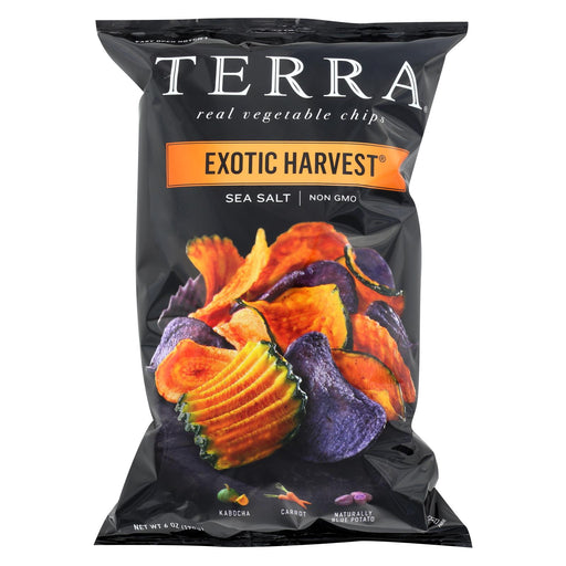 Terra Chips Exotic Vegetable Chips - Exotic Harvest Sea Salt - Case Of 12 - 6 Oz.