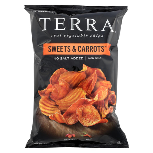 Terra Chips Sweet Potato Chips - Sweets And Carrots - Case Of 12 - 6 Oz.