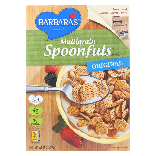 Barbara's Bakery Spoonfuls Cereal - Multigrain - Case Of 12 - 14 Oz.
