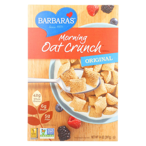 Barbara's Bakery Morning Oat Crunch Cereal - Original - Case Of 12 - 14 Oz.