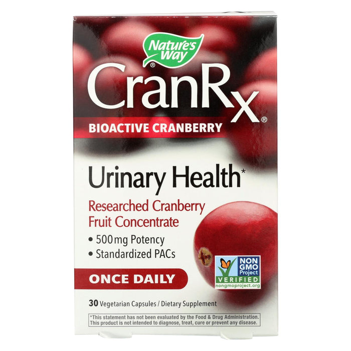 Nature's Way Cranberry Rx Bioactive Cranberry - 30 Vcap