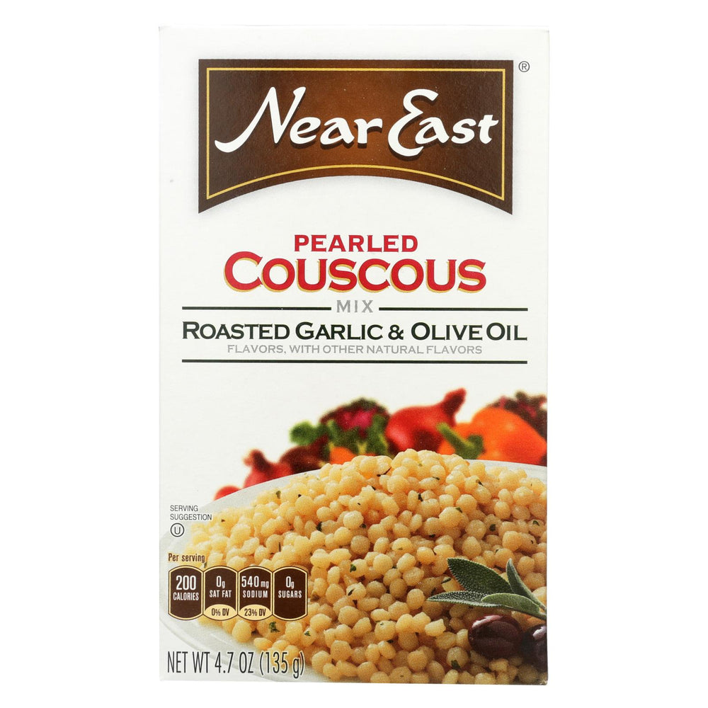 Near East Couscous - Garlic And Olive Oil - Case Of 12 - 4.7 Oz.