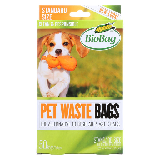Biobag Dog Waste Bags - 50 Count - Case Of 12