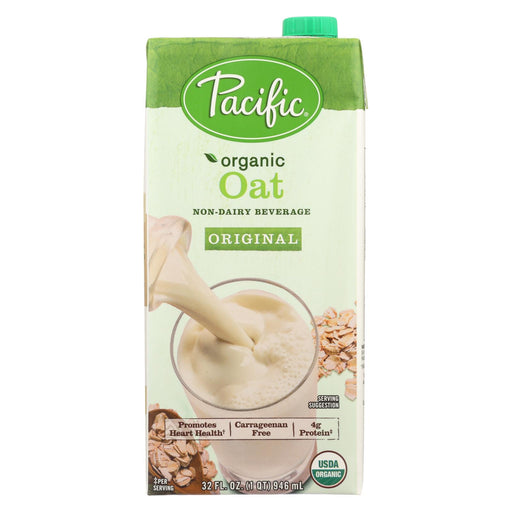 Pacific Natural Foods Oat Original - Organic - Case Of 12 - 32 Fl Oz.