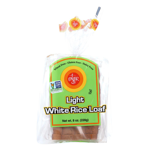 Ener-g Foods Loaf - Light - White Rice - 8 Oz - Case Of 6