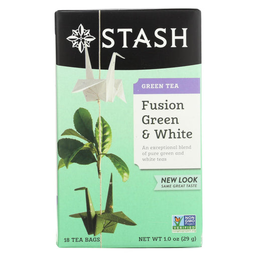 Stash Tea Green And White Fusion - 18 Tea Bags - Case Of 6