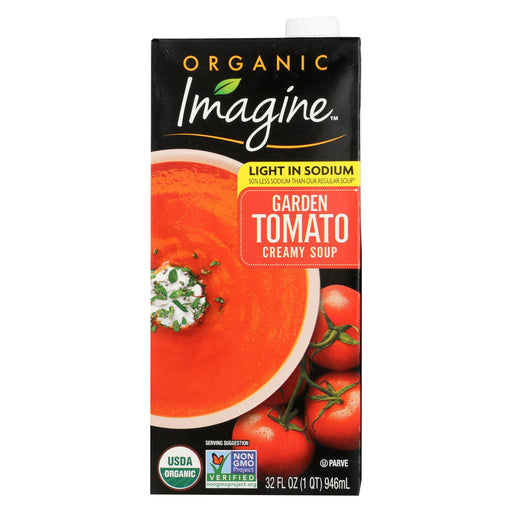 Imagine Foods Garden Tomato Soup - Low Sodium - Case Of 12 - 32 Fl Oz.
