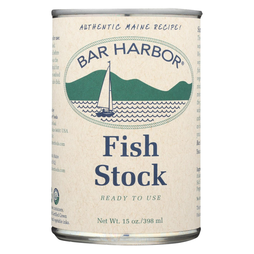 Bar Harbor Fish Stock - Case Of 6 - 15 Oz.