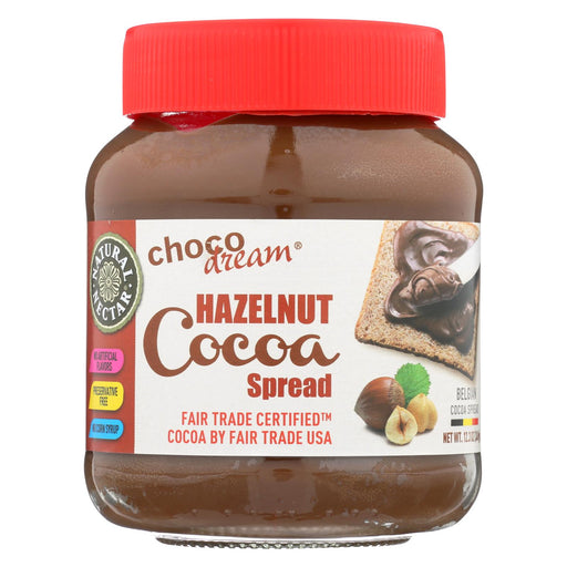 Natural Nectar Natural With Hazelnut Spread - Chocolate - Case Of 6 - 12.3 Oz.