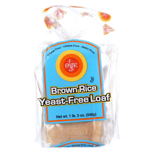 Ener-g Foods Loaf - Brown Rice - Yeast-free - 19 Oz - Case Of 6