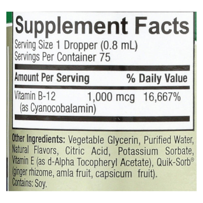 Nature's Answer Liquid Vitamin B-12 - 2 Fl Oz