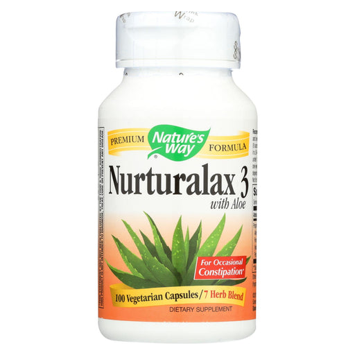 Nature's Way Naturalax 3 With Aloe - 100 Vegetarian Capsules