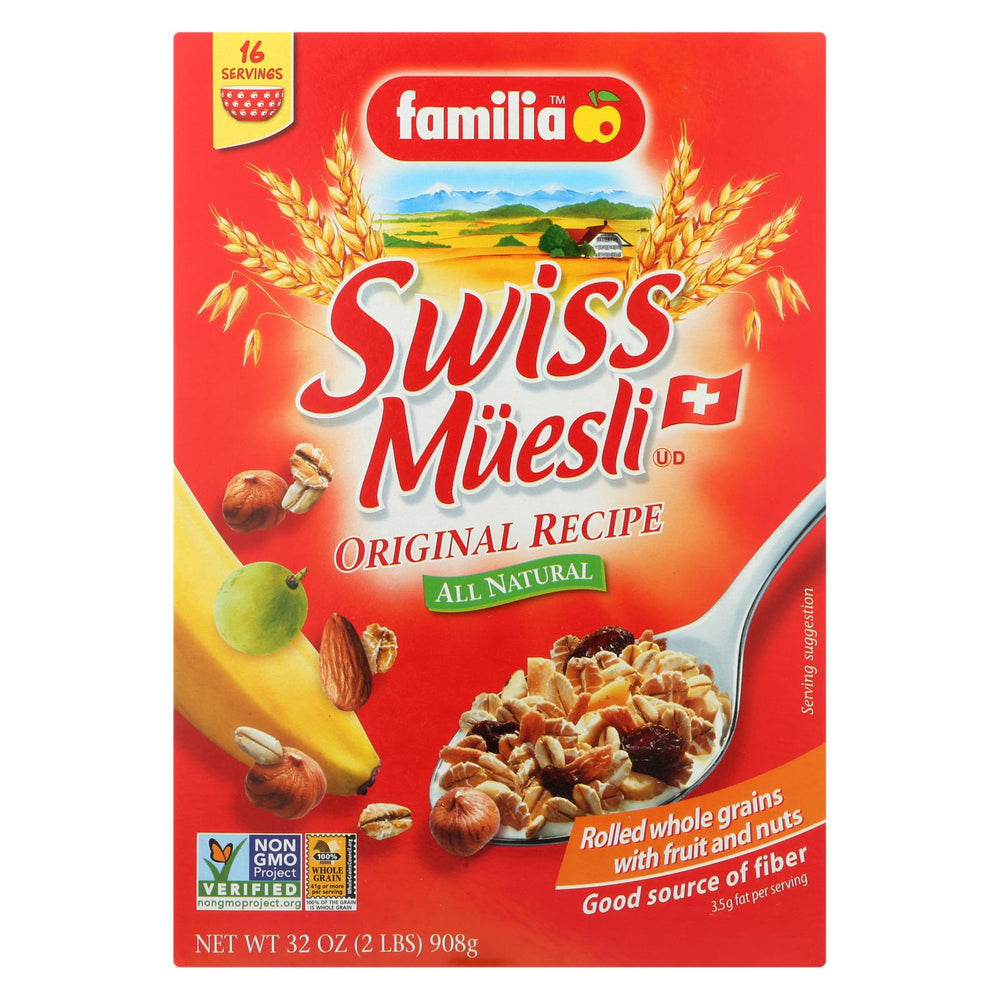 Familia Swiss M?esli - Original Recipe - Case Of 6 - 32 Oz.