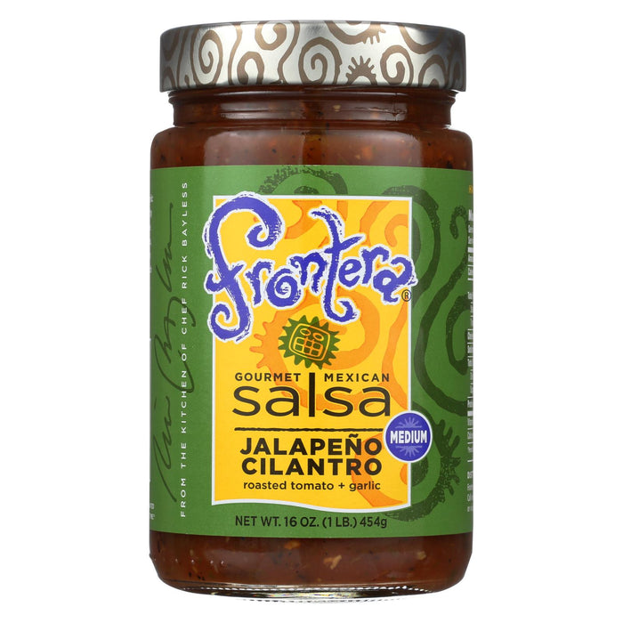 Frontera Foods Jalape?o Cilantro Salsa - Jalape?o - Case Of 6 - 16 Oz.