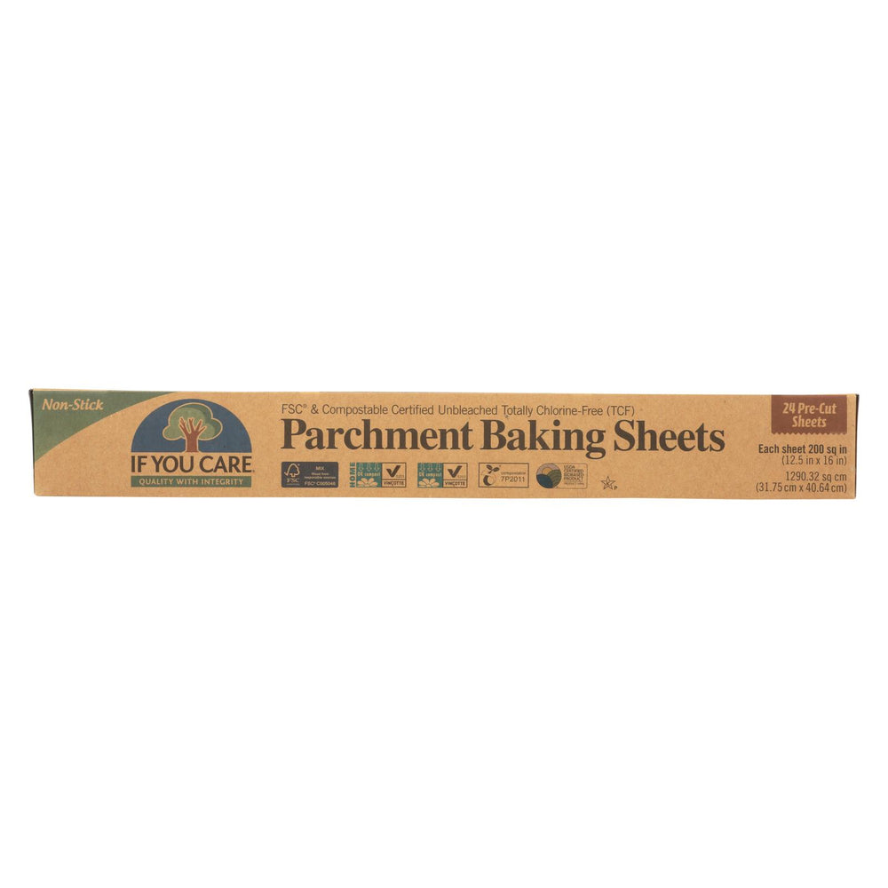 If You Care Parchment Baking Sheet - Paper - Case Of 12 - 24 Count