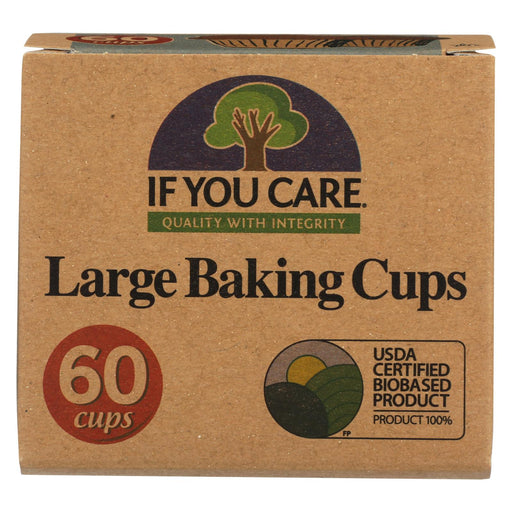 If You Care Baking Cups - Brown 2.5 Inch - Case Of 24 - 60 Count