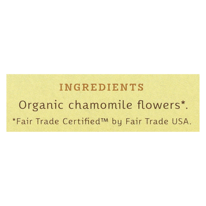 Stash Tea Organic Herbal Tea - Chamomile - Case Of 6 - 18 Bags