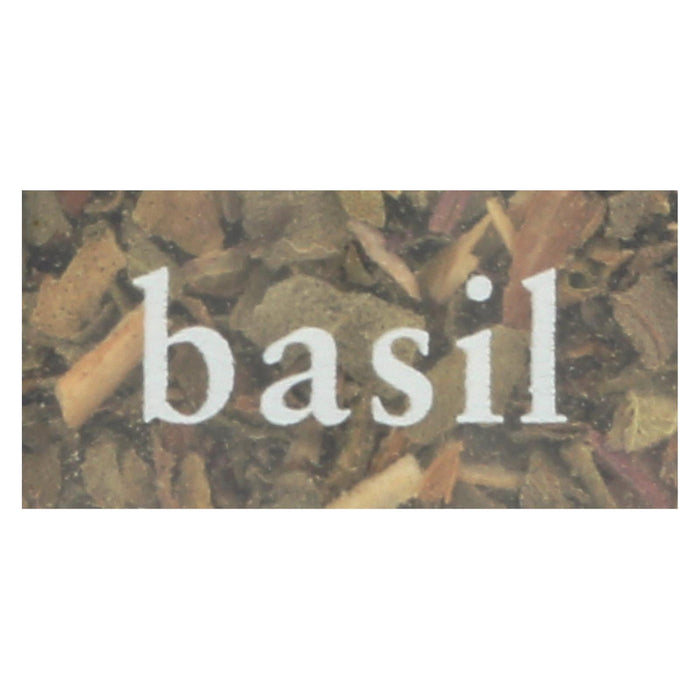Simply Organic Basil Leaf - Organic - Sweet - Cut And Sifted - .18 Oz - Case Of 6