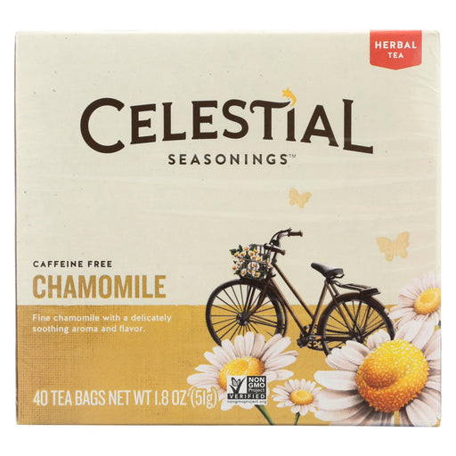 Celestial Seasonings Chamomile Herbal Tea - Case Of 6 - 40 Bag