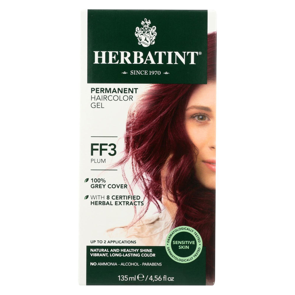 Herbatint Haircolor Kit Flash Fashion Plum Ff3 - 1 Kit