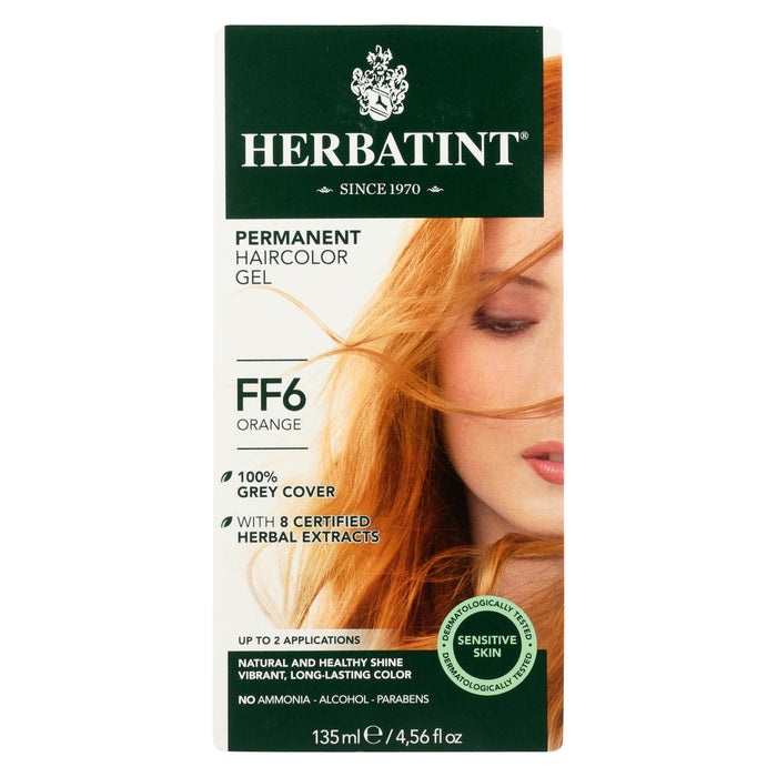 Herbatint Haircolor Kit Flash Fashion Orange Ff6 - 1 Kit