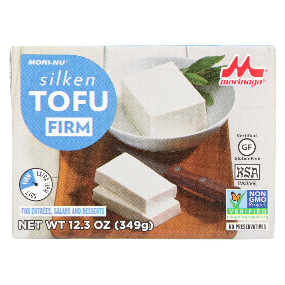 Mori-nu Silken Tofu - Firm - Case Of 12 - 12.3 Oz.