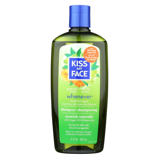 Kiss My Face Whenever Shampoo Green Tea And Lime - 11 Fl Oz