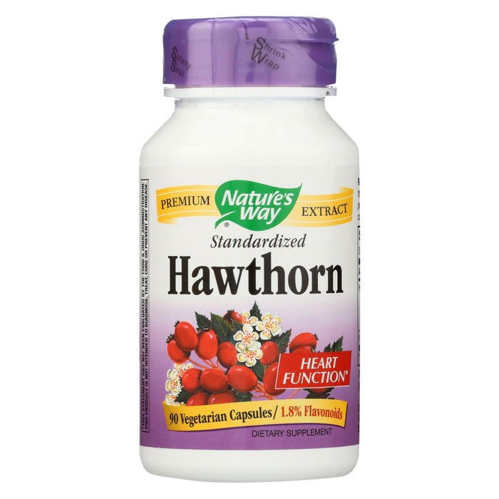 Nature's Way Hawthorn Standardized - 90 Capsules