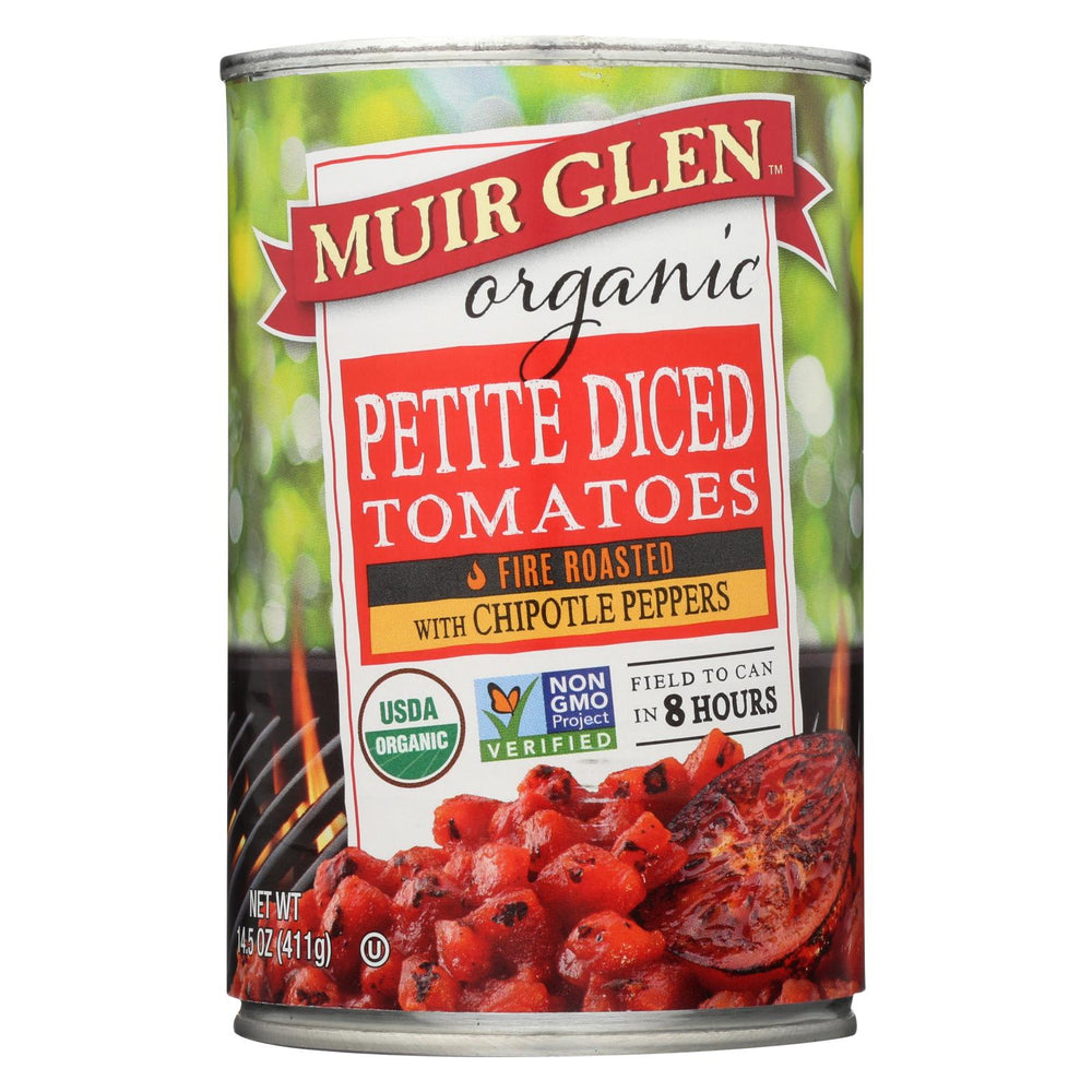 Muir Glen Diced Chipotle Tomato - Tomato - Case Of 12 - 14.5 Oz.