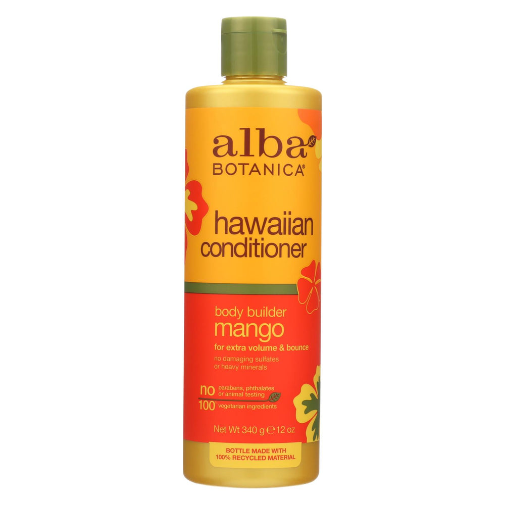 Alba Botanica Hawaiian Hair Conditioner Mango Moisturizing - 12 Fl Oz