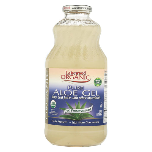 Lakewood Organic Aloe Vera Gel Juice - 32 Oz
