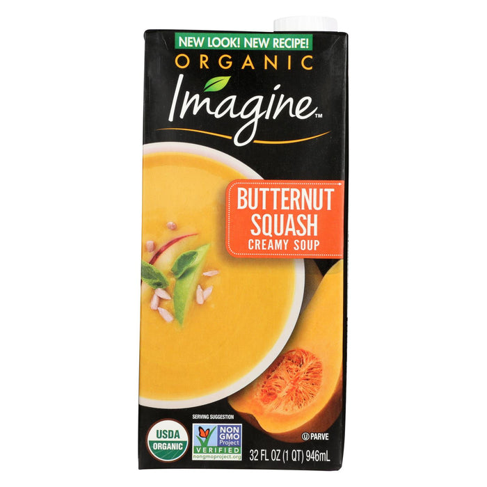 Imagine Foods Butternut Squash Soup - Creamy - Case Of 12 - 32 Oz.
