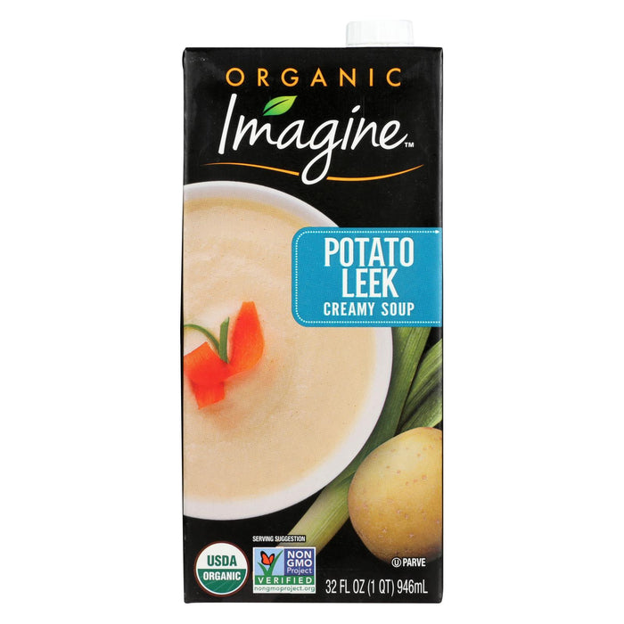 Imagine Foods Potato Leek Soup - Creamy - Case Of 12 - 32 Oz.
