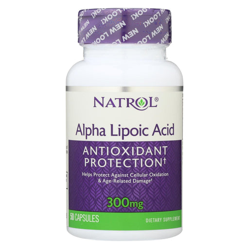 Natrol Alpha Lipoic Acid - 300 Mg - 50 Capsules
