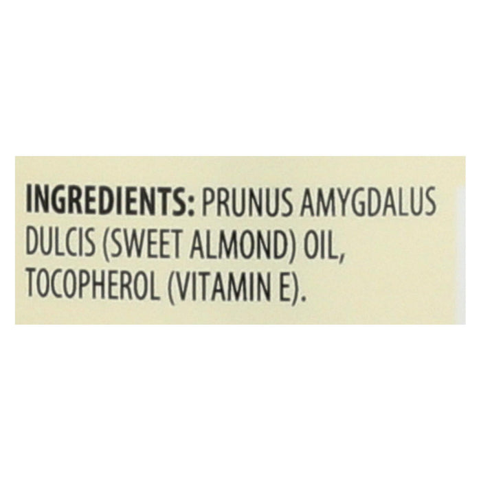 Aura Cacia Natural Skin Care Oil Sweet Almond - 16 Fl Oz