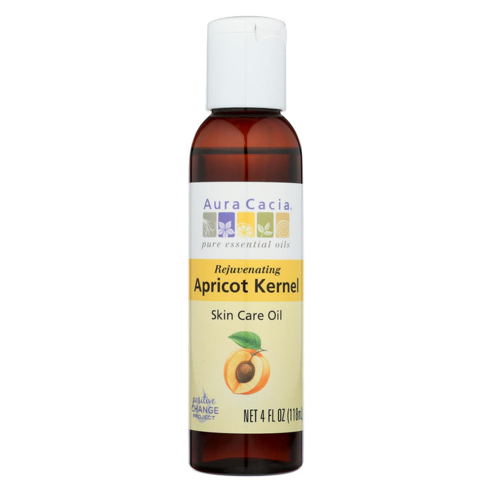 Aura Cacia Natural Skin Care Oil Apricot Kernel - 4 Fl Oz