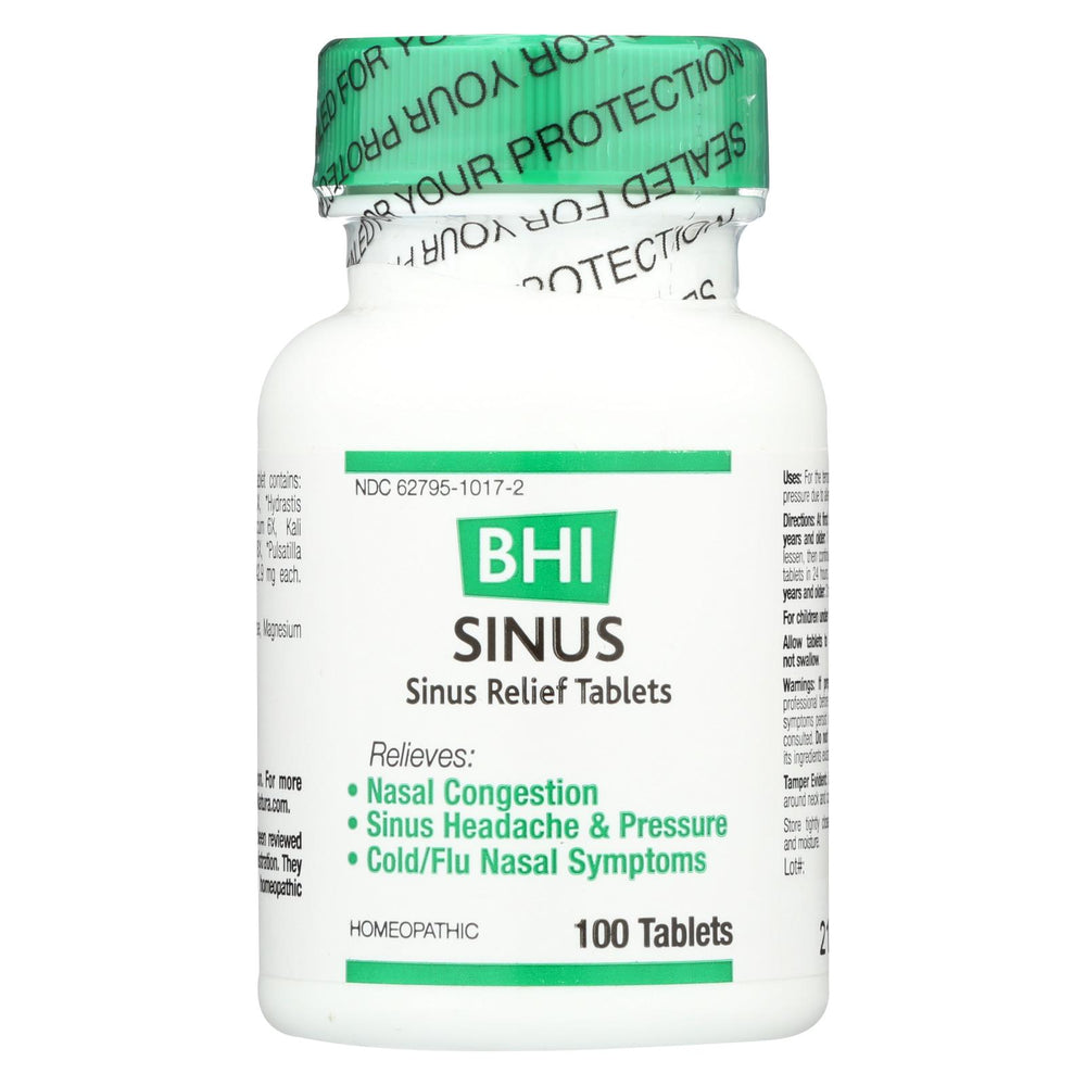 Bhi Sinus Relief - 100 Tablets